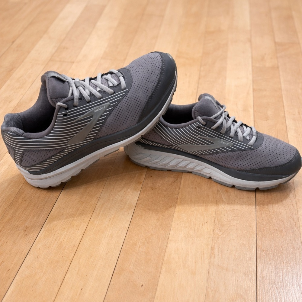 Brooks Gray Athletic Shoes